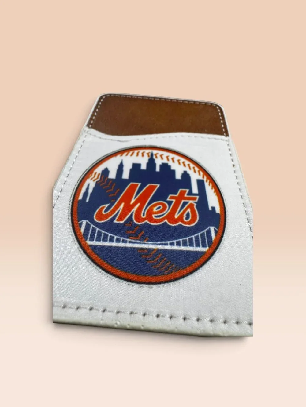 New York Mets Phone Wallet, Stick-On Card Holder